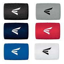 Easton 4 Embroidered Wristbands for Baseball/softball 1 Pair 