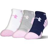 Women's HeatGear® No Show Cushion 2-Pack 
