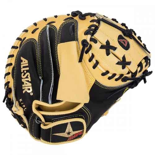 Allstar Pro CM3000 Series Baseball Catchers Mitts BLACK/TAN 32"
