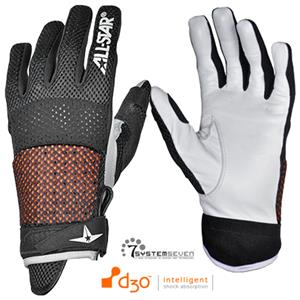 All-Star BG4000 Protective Baseball Batting Gloves 