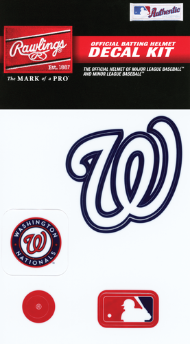 BATTING HELMETS MLBDC Decal Kit