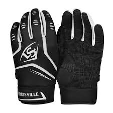 Louisville Slugger Batting Gloves - LS OMAHA BTG GLV BL
